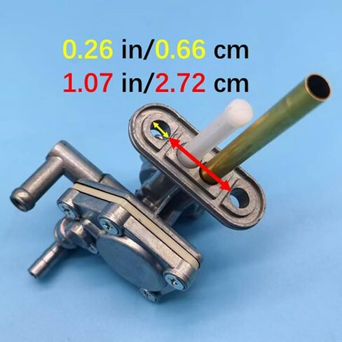 Gas Tank Fuel Cock Valve Petcock 44300-26E00 44300-26E01 for Suzuki Bandit 600 1200 GSF600 1995-2004 GSF600S 1996-2004 GSF1200 GSF1200S S 1996-2000 Z1183 in Saudi Arabia