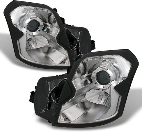 AKKON - For Cadillac CTS Halogen Type Chrome OE Replacement Headlights Driver/Passenger Head Lamps Pair New in Saudi Arabia