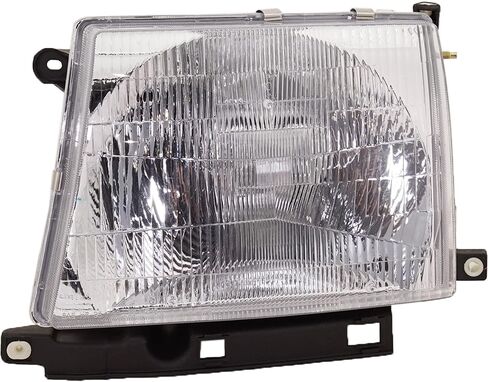Garage-Pro Headlights Assembly Pair For Toyota Tacoma 1998-2000 Halogen With Bulbs, Corner Turn Signal Light, 4WD & RWD, Built To Sept 2000, Replaces# 8111004090 in Saudi Arabia