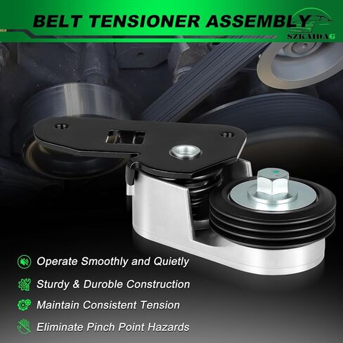 38197 مجموعة شداد الحزام مع بكرة لـ: -Buick Lucerne 2006-2011، لـ: -Cadillac DTS 2006-2011، DeVille 1995-2005، Seville 1995-2004، لـ: -Pontiac & Oldsmobile Aurora OE #12555152 in Saudi Arabia