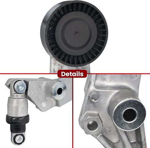 Belt Tensioner Assembly with Pulley 1.8L L4 Fit for:-Toyota Corolla 1998-2008, Celica 2000-2005, Matrix Mr2 Spyder, for:-Chevy Prizm 1998-2002, for:-Pontiac Vibe 03-08, OE# 38286 166200W090 in Saudi Arabia