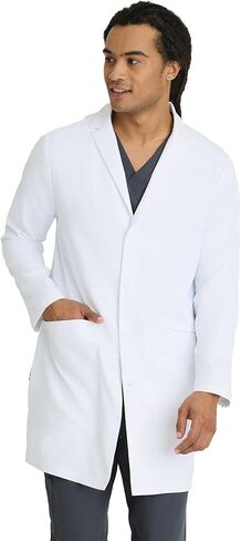 Skechers by BARCO Emerge Lab Coat for Men – 3-Pocket Medical Scrub Coat with 2-way Natural Stretch & Soil Release Fabric in Saudi Arabia