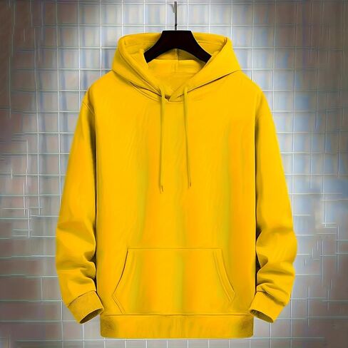 4 Pack Men's Lightweight Hooded Pullover Hoodies Long Sleeve Everyday Casual Basic Sweatshirts with Pocket 2026 in Saudi Arabia