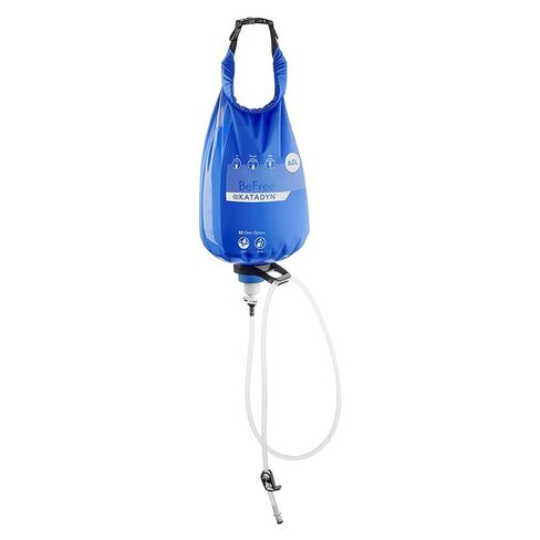 Katadyn Gravity BeFree 3.0L Water Filter, Fast Flow, 0.1 Micron EZ Clean Membrane Personal Small Group Camping, Backpacking Emergency Preparedness, Clear, 8020470 in Kuwait