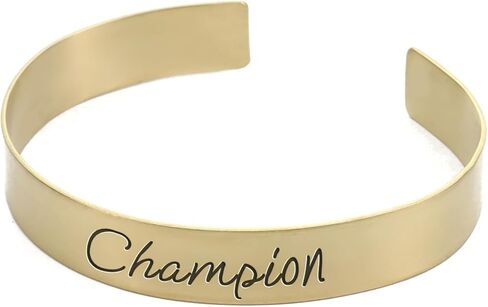 سوار نقش Champion - مجوهرات رجالية من الذهب عيار 14 قيراط - سوار مخصص مخصص in Kuwait