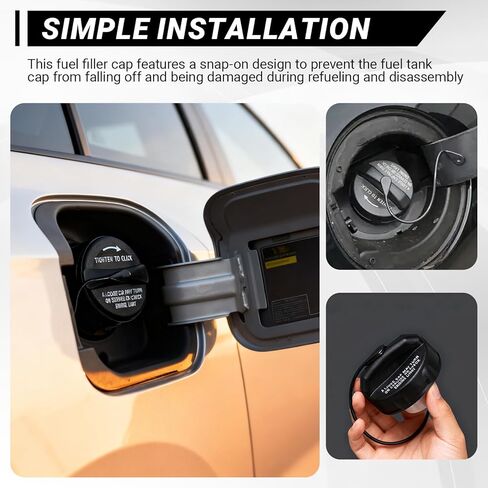 Gas Cap Fuel Cap Replacement for Dodge 52030377AB Ram 1500 2500 3500 Caravan Fuel Accessories Jeep Wrangler JK TJ Liberty Grand Cherokee 2003-2020 Gas Tank Cover OEM Fit in Kuwait