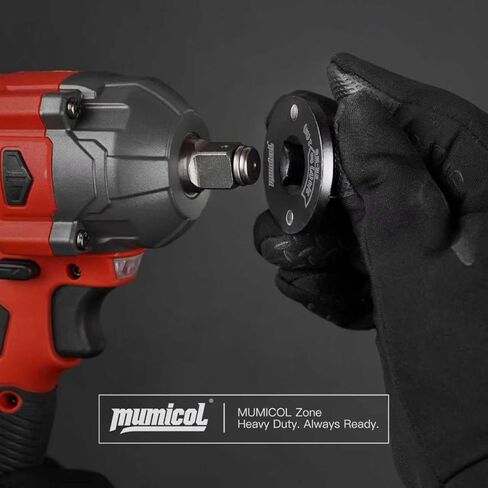 4PCS Low Profile Impact Socket Adapter Set, 3/8" to 1/2", 1/4" to 3/8", 3/4" to 1", 1/2" to 3/4" Socket Adapter Set, Designed for Tight Spaces, Stackable, Automotive, DIY, Industry, CR-MO in Kuwait