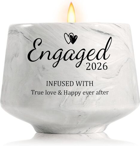 Engagement Gifts - Gift for Newly Engaged Couples, Bachelorette Bridal Shower Gift for Bride, Engagement Gifts for Her, Women, Best Engaged 2026 - Lavender Scented Candles 6 Oz in Saudi Arabia