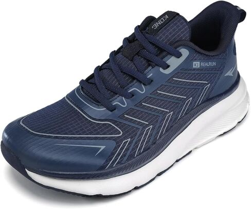 أحذية رجالية واسعة عند الأصابع أحذية جري مبطنة للطرق غير قابلة للانزلاق أحذية رياضية للمشي لأقدام واسعة أحذية رياضية مريحة للتمرين في صالة الألعاب الرياضية in Kuwait