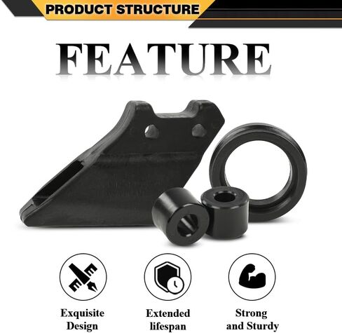 Chain Roller & Guide Complete Kit Compatible with Yamaha Blaster 200 YFS200 1988-2006, Fit Yamaha Warrior 350 YFM350 1987-2004 Black in Saudi Arabia