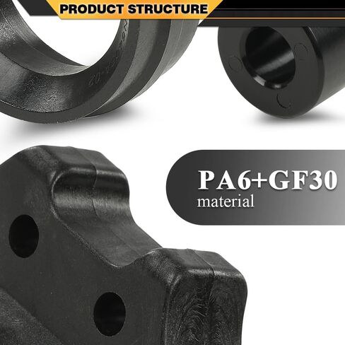 Chain Roller & Guide Complete Kit Compatible with Yamaha Blaster 200 YFS200 1988-2006, Fit Yamaha Warrior 350 YFM350 1987-2004 Black in Saudi Arabia