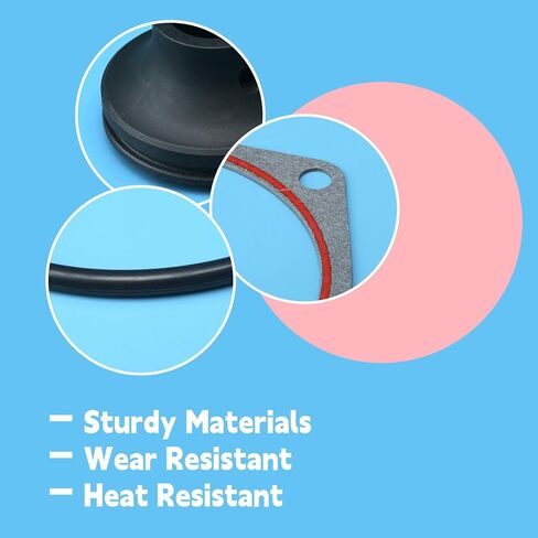 816575A3 Lower Gearcase Seal Kit with Base Compatible with Mercruiser Alpha One Gen 2 Sterndrives, Replace 26-816575A3 18-2646-1 26-816575A1 87511 in Kuwait