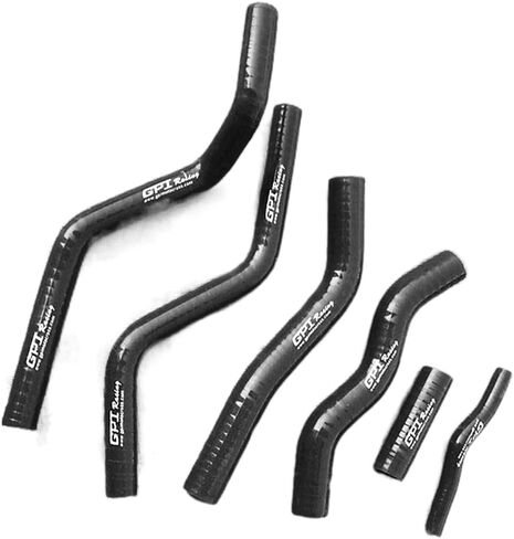 Silicone Radiator Hose for 1990-1997 Honda CR125R CR125 1991 1992 1993 1994 1995 1996 (Black) in Kuwait