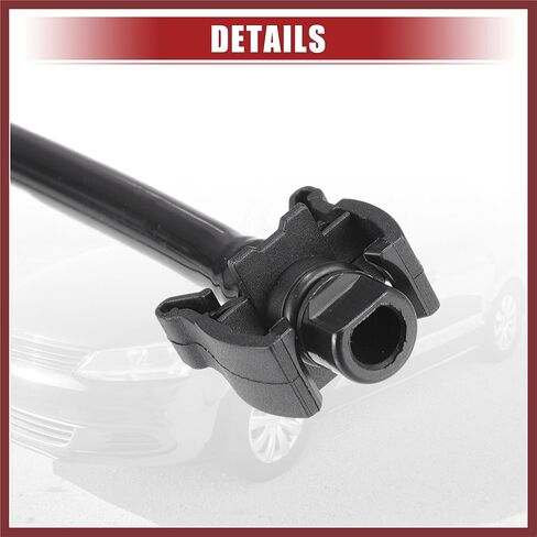 Coolant Radiator Reservoir Tank Overflow Hose Fit for Ford Fiesta S SE 1.6L 2011-2019 No.8V2Z-8B081-B/8V2Z-8B081-A - Pack of 1 Replace Parts in Saudi Arabia