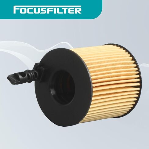 FOCUSFILTER 26350-2M000 OEM Grade Oil Filter, Compatible with Hyundai Accent, Sonata, Venue 1.6L 2020–2021 Models, Replaces 263502M000, S11830 in Kuwait