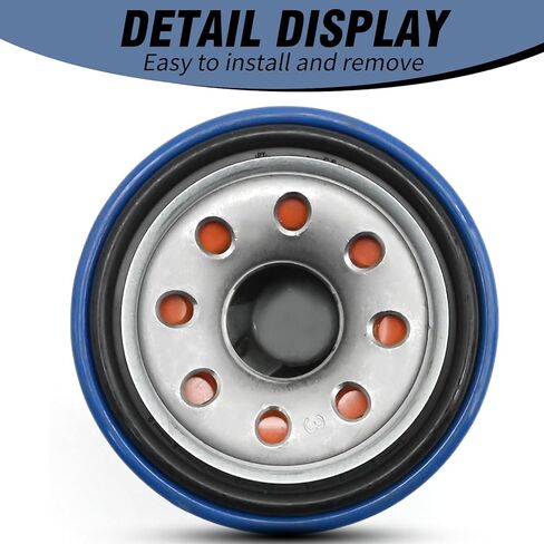 15400-PLM-A01PE Engine Oil Filters, Replacement for Honda Engines GX340 GX610 GX620 GX630 GX660 GX670 GX690 GXV610 GXV630 GXV660 GXV670 GXV690, 15400-ZJ1-004 15400-PLM-A01 (2 PCS) in Saudi Arabia