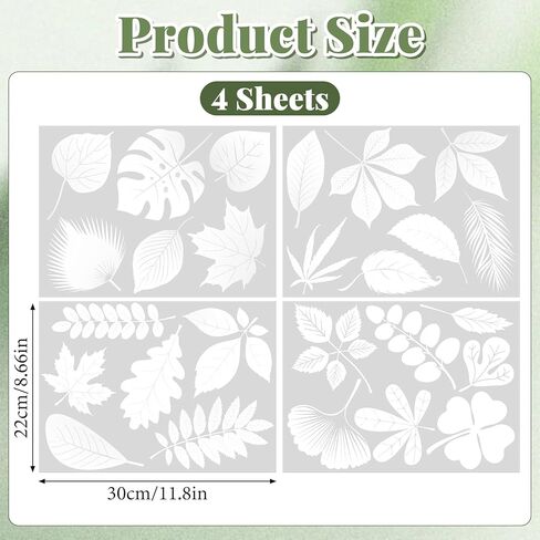 26 Pcs Window Decals to Prevent Bird Strikes, Anti-Collision Window Stickers for Bird Strikes, Reusable Clings for Birds Windows Deterrent in Kuwait