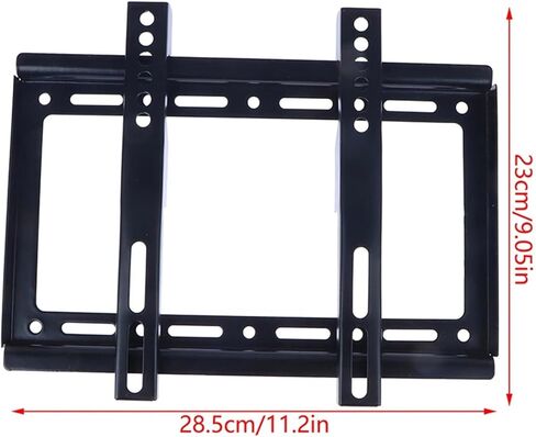 14-43 Inch TV Bracket LCD LED Monitor Wall Mount Bracket Fixed Flat Screen TV Frame Thickness 0.8mm in Saudi Arabia