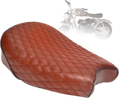 Diamond Stitch Retro Upgraded 15'' Seat for Coleman ct200uex Mini bike 196cc, Hisun ct200u-ex 200cc Trail bike Cushion Replacement parts in Saudi Arabia
