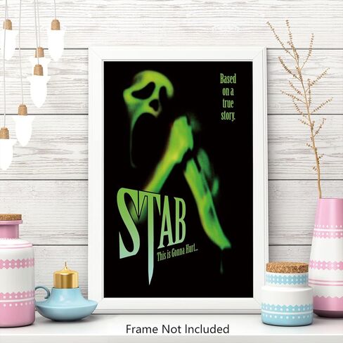 Stab (Scream) Movie Poster for Home Decor Wall Art 11x17inch (28x43cm) Frameless Gift in Kuwait