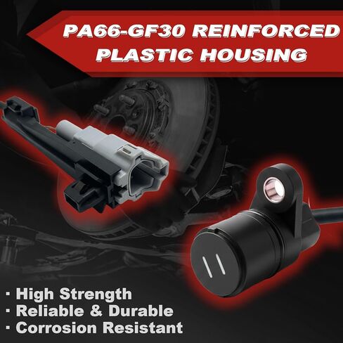 مستشعر سرعة عجلة ABS قطعة واحدة: خلفي يمين متوافق مع Toyota 1996-2002 4Runner V6 3.4L L4 2.7L, 1998-2000 Tacoma V6 3.4L L4 2.4L L4 2.7L in Kuwait