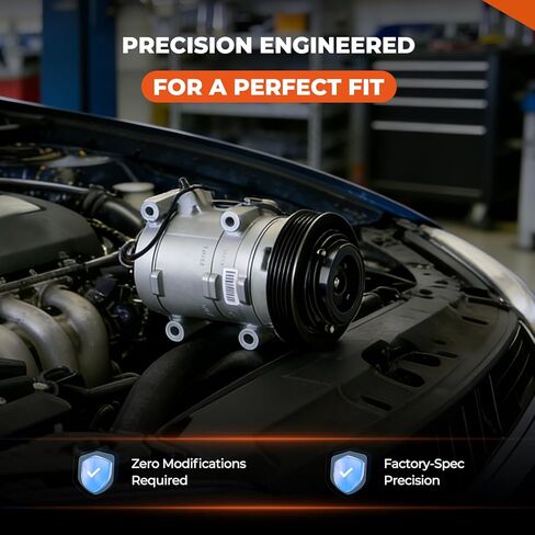 ضاغط تيار متردد من GEARLAST للسيارة، طقم ضاغط تيار متردد متوافق مع Honda Accord 2008-2015 Crosstour 2012-2015 Acura RDX V6 2013-2015 TL V6 2009-2014 TSX V6 2010-2014 يستبدل 10SR15C in Kuwait