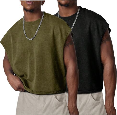 Arssm الرجال المحاصيل تي شيرت حمض غسل تانك الأعلى دولمان كم خمر Crewneck فضفاض البلوز الأعلى in Saudi Arabia