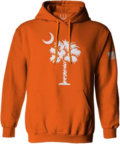 0337. South Carolina State Flag Logo Palmetto Sweatshirt Pullover Hoodie in Kuwait