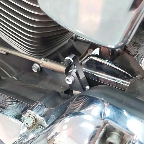 TCT-MOTORPARTS كروم Ez Shift مساعد تروس محايد مناسب لكاميرا Harley Twin Cam Touring Softail Dyna Twin Cam in Saudi Arabia