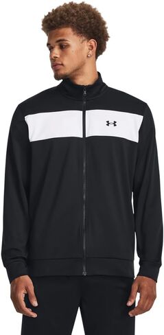 جاكيت UA Twister بسحاب كامل للرجال من Under Armour (الولايات المتحدة، Alpha، X-Large، عادي، عادي، أسود - 001) in Saudi Arabia
