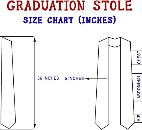 Custom Graduation Stoles Class of 2026 Congratulation Gifts, Graduation Stoles with Photo & Name 1 in Saudi Arabia
