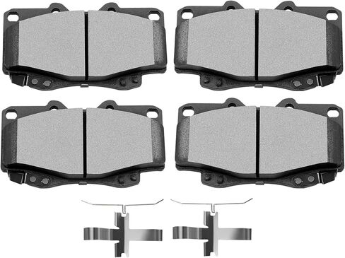 SCITOO D726 Front Ceramic Brake Pads Sets Fit For Chevy Blazer 97-05,For Chevy S10 98-04,For GMC Jimmy 97-05,For GMC Sonoma 98-04,For Isuzu Hombre 98-00,For Oldsmobile Bravada 97-01 in Saudi Arabia