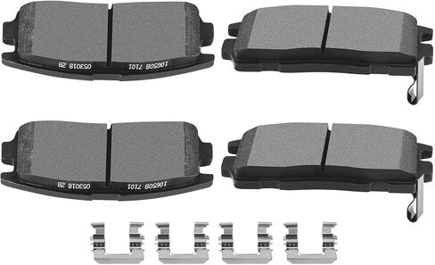 SCITOO D726 Front Ceramic Brake Pads Sets Fit For Chevy Blazer 97-05,For Chevy S10 98-04,For GMC Jimmy 97-05,For GMC Sonoma 98-04,For Isuzu Hombre 98-00,For Oldsmobile Bravada 97-01 in Saudi Arabia