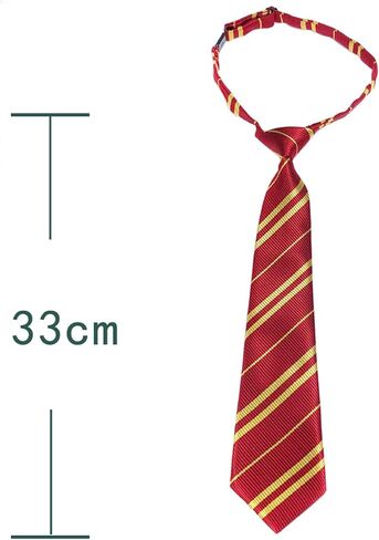 Sheliky Halloween Costume Accessories Women Vivid Burgundy Red Stripe Headband Tie Black Glasses Dress Up Cosplay Party Set in Kuwait