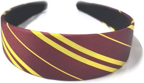 Sheliky Halloween Costume Accessories Women Vivid Burgundy Red Stripe Headband Tie Black Glasses Dress Up Cosplay Party Set in Kuwait