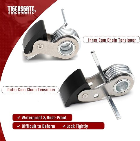 Twin Cam Chain Tensioner for 1999-2006 Harley Touring Softail Dyna Models, Black in Saudi Arabia