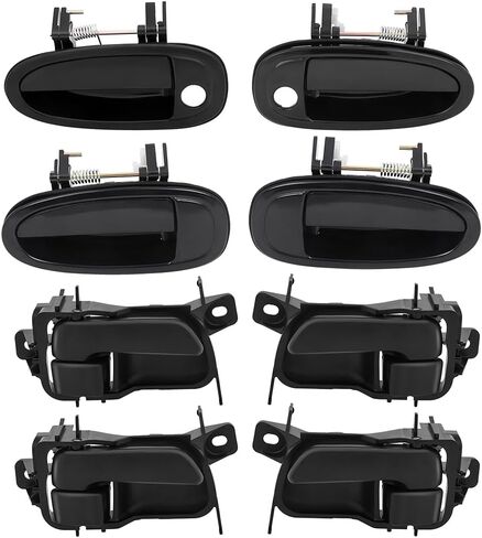 OCPTY Door Handles Exterior Interior Driver Passenger Side Replacement fit 1997-1999 Avalon Outside Inside Door Handle(8pcs) in Saudi Arabia
