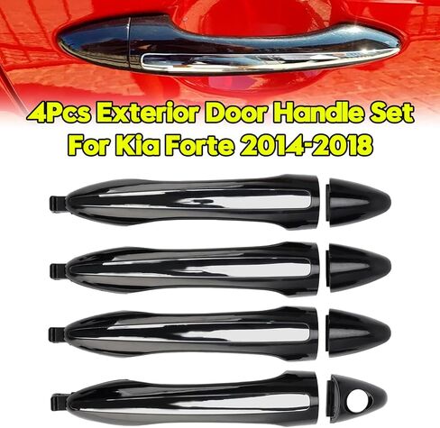 4Pcs Exterior Door Handle Set Fit for Kia Forte 2014-2018 in Saudi Arabia