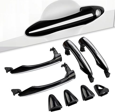 4Pcs Exterior Door Handle Set Fit for Kia Forte 2014-2018 in Saudi Arabia
