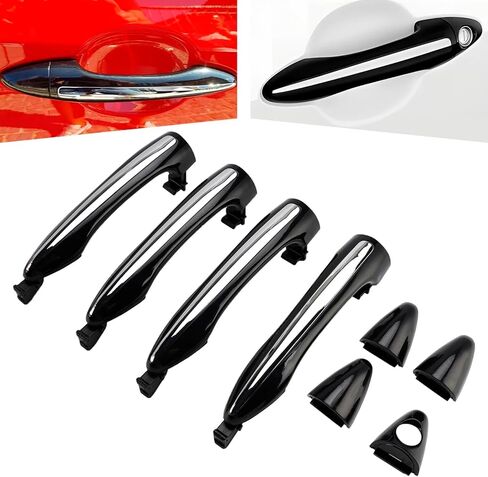 4Pcs Exterior Door Handle Set Fit for Kia Forte 2014-2018 in Saudi Arabia