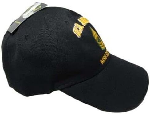 New Black US Army MSG Master Sergeant Retired Hat Ball Cap Veteran E-8 in Saudi Arabia