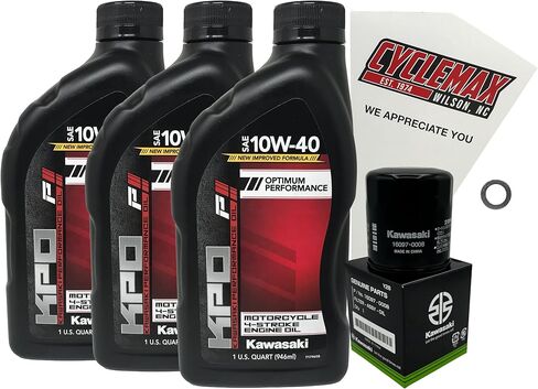 Standard KPO Oil Change Kit compatible with 2002-2003 Kawasaki PRAIRIE 650 in Saudi Arabia