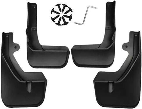 Car Mud Flaps Mudguards Splash Guards for Fender Panels for Lexus RX RX200t RX300 RX350 RX350L F-Sport RX450h 2016-2019 in Saudi Arabia