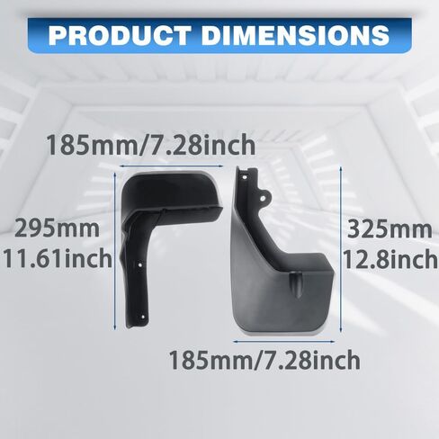 Car Mud Flaps Mudguards Splash Guards for Fender Panels for Lexus RX RX200t RX300 RX350 RX350L F-Sport RX450h 2016-2019 in Saudi Arabia