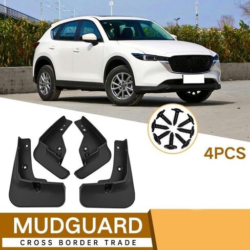 4Pcs Car Mud Flaps - for Mazda CX-5 2022 2023 2024 2025 Front Rear ​Fenders Wheel Splash ​Guards Mudguards in Saudi Arabia