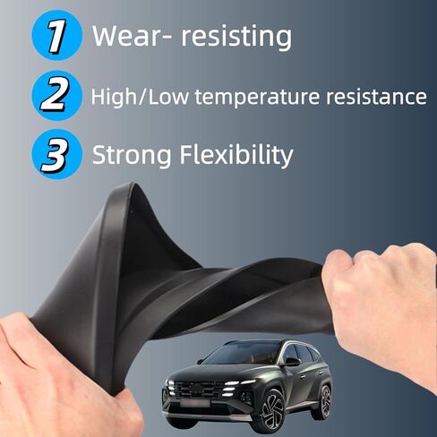 أغطية الطين لسيارة Hyundai Tucson 2025 2024 2023 2022، واقيات رذاذ العجلات والإطارات، واقيات رذاذ الإطارات لجميع الأحوال الجوية، أغطية الطين للملحقات الخارجية Hyundai Tucson ﻿(ليست لـ N Line/Hybrid PHEV) in Kuwait