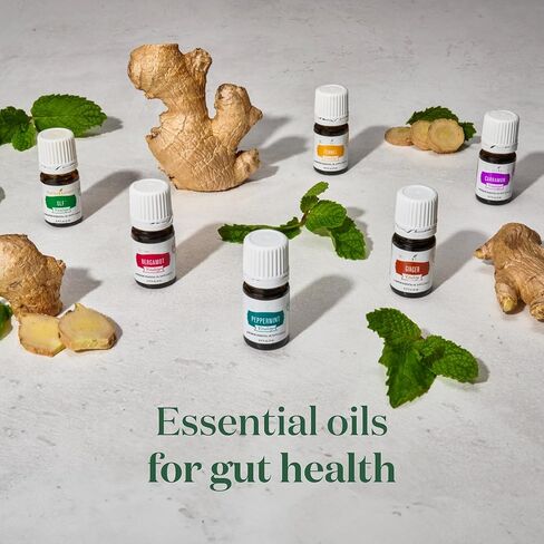 Young Living Peppermint Vitality Essential Oil | 5 ml | Dietary Supplement for Digestive Support and Refreshing Flavor in Kuwait