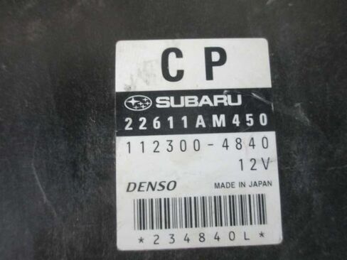 وحدة التحكم الإلكترونية للمحرك ECM 2.5L تناسب 2007 07 متوافقة مع سوبارو امبريزا 22611AM450 in Saudi Arabia