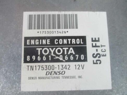 Engine ECM Control Module Fits 1999 99 Compatible with Toyota Camry 89661-06670 8966106670 in Saudi Arabia