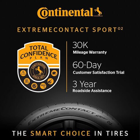 Continental ExtremeContact Sport 02 UHP Summer 295/30ZR19 100Y XL Passenger Tire in Saudi Arabia